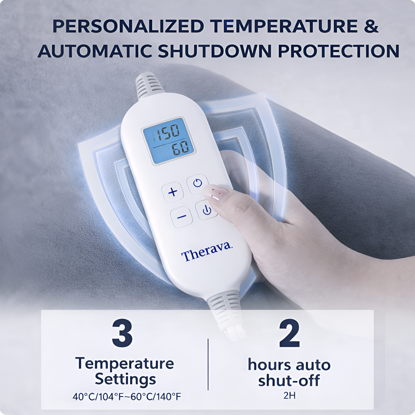 Therava™ Electric Heating Back Pad